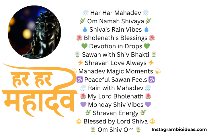 Sawan Caption In Hindi