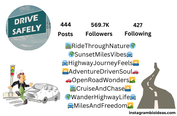 Best 180+ Road Safety Caption to Promote Traffic Safety Road Safety Caption